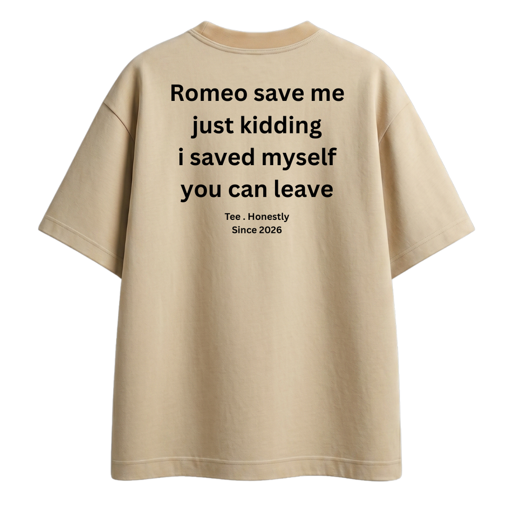 Romeo Save Me - Oversized Tee